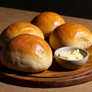 Dinner Rolls with Butter (Dozen)